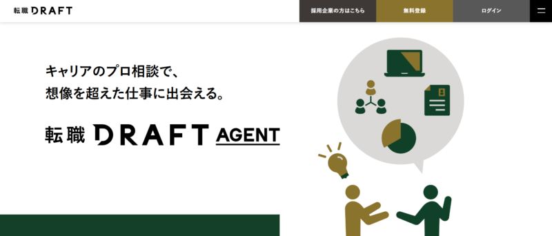 転職ドラフトエージェント_TOP